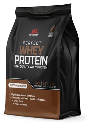 Productafbeelding van XXL Nutrition Perfect Whey Protein - Chocolade Hazelnoot (2000 gr), AI-gegenereerde afbeelding