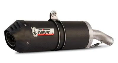 Obrázek produktu pro Mivv SPORT tlumič OVAL SLIP-ON Carbon Cap pro BMW K 1200 R / S / GT BJ 2005 > 2008