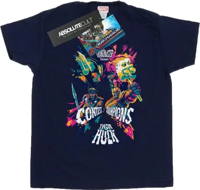 Produktbild von Marvel - "Ragnarok" T-Shirt für Herren BI52154 (3XL) (Marineblau)