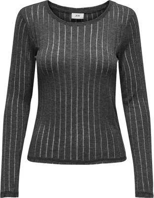 Produktbild von JDY Top Rundhals Slim Fit Bequemes Langarmshirt Größe: M