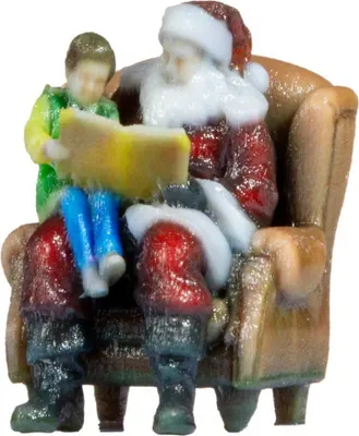 Image de NOCH 10702 H0 Père Noël et garçon