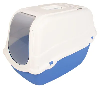 Productafbeelding van Duvo+ Kattentoilet Curvy Lichtblauw