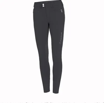 Produktbild von Samshield Diane Vollgrip Reithose Damen, Größe:42, Farbe:anthrazit