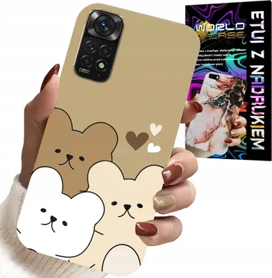 Obrázek produktu pro Pouzdro Pro Xiaomi Note 11 Pro - Medvídek, Design Medvídka Pro Nejmenší Děti