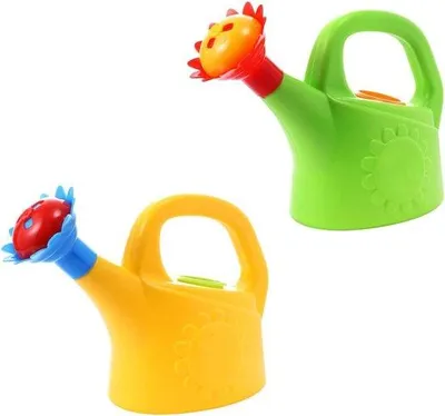 Produktbild von Plastik Kinderwassergießer 2er Set - Leichtes Strandspielzeug