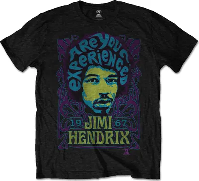 Produktbild von Jimi Hendrix Experienced Black M T-Shirt