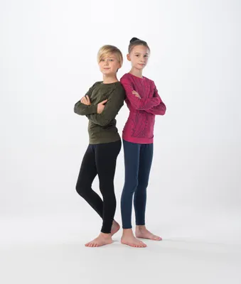 Produktbild von Bejo - "Grar II" Thermo-Unterwäsche-Set für Kinder PP15825 (140) (Blau/Pink)