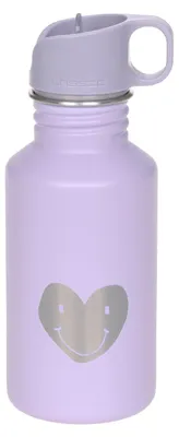 Produktbild von Lässig Trinkflasche Kinder - Edelstahl Little Gang Heart, lilac