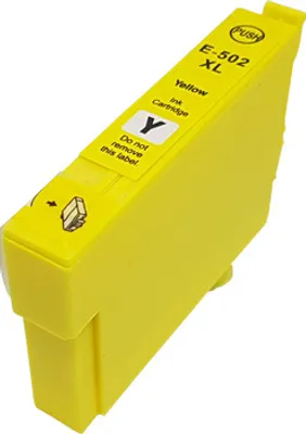 Image de Cartouche d'encre compatible avec Epson 502 XL Jaune pour Expression Home XP-5100 5105 5115 5150 5155 WorkForce WF-2800 2860 2865 2880
