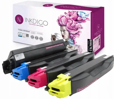 Produktbild von Inkdigo Tonerset TK580 für Kyocera ECOSYS P6021cdn; FS-C5150DN – CMYK,, KI-generiertes Bild