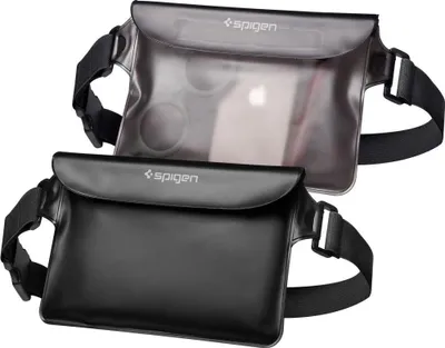 Image de Spigen A620 Universal Waterproof Waist Bag 2-Pack Noir
