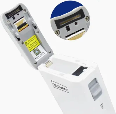 Produktbild von Mini-Drucker - Thermodrucker - tragbar - für Etiketten und Aufkleber - Bluetooth USB-C