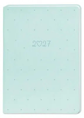 Produktbild von Terminplaner Lederlook 2027 Mint