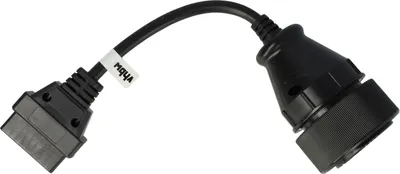 Produktbild von vhbw OBD Adapter OBD1 37Pin auf OBD2 16Pin kompatibel mit MAN LKW - 0,2 m