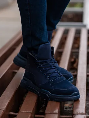 Immagine prodotto di Ombre Clothing Stivaletti da uomo Alexander navy 42