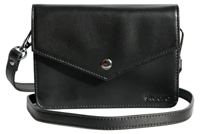 Image de Sac 3 en 1 pour femmes, en cuir véritable, noir