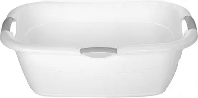 Image de Grand seau en plastique pour eaux usées avec poignées, 45 litres