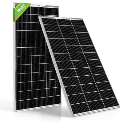 Productafbeelding van Bifaciale Zonnepanelen - Zonnepaneel Set - Zonne-energiepaneel - Monokristallijn Solar - 240W (2x120W)