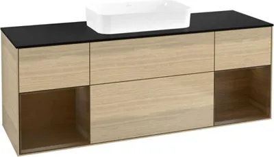 Produktbild von Villeroy & Boch F742GNPC Waschbeckenunterschrank Finion F74