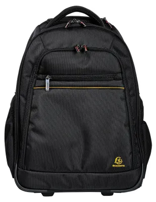Produktbild von Exacompta Businessrucksack mit Rollen Exabusiness, Exactive - Schwarz - 18634E