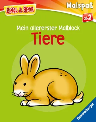 Produktbild von Ravensburger Spiel & Spaß - Mein allererster Malblock: Tiere, Kind