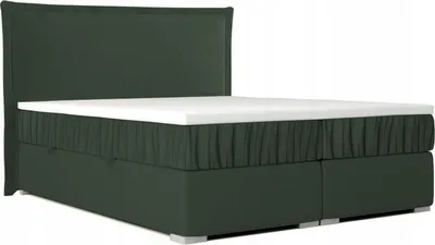 Produktbild von Boxspringbett NAOMI für das Schlafzimmer, 180x200 (Flasche grün - Kronos 14)