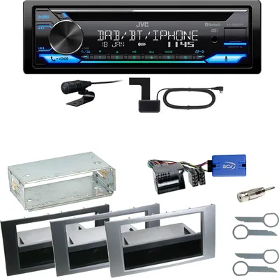 Produktbild von JVC KD-DB922BT Bluetooth DAB Einbauset für Ford Focus C-Max Fiesta Transit