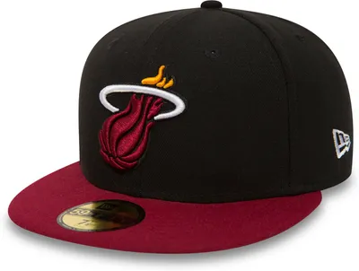 Produktbild von New Era Nba Basic Miahea Black/Red Black/Red 7 3/4