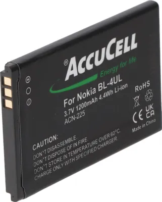 Zdjęcie produktu dla Akumulator litowo-jonowy odpowiedni dla baterii Nokia BL-4UL oraz Nokia Lumia 225, Asha 225 i wszystkich identycznych modeli