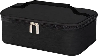 Produktbild von Kühltasche 3 l, schwarz, faltbar, Aluminiumfolie, für Picknick