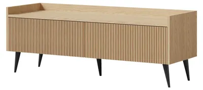 Produktbild von Ademo TV-Lowboard 120 cm mit 2 Klappen – Frühlingseiche