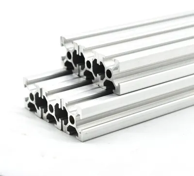 Produktbild von Aluminiumprofil 20 x 20 mm - 6 Stück - eloxiert - leicht und stark
