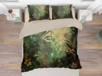 Immagine prodotto di Moderna biancheria da letto 3D 140x200, 70x90 Jungle