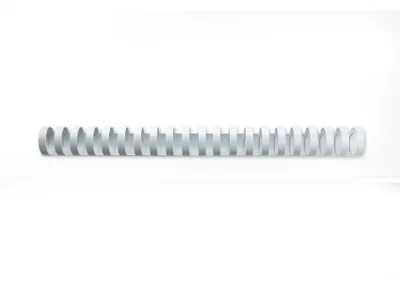 Produktbild von GBC CombBind Plastikbinderücken, weiß, 25mm (50), Weiß, 240 Blätter, Polyvinylchlorid (PVC), A4, 2,5 cm, 238 mm