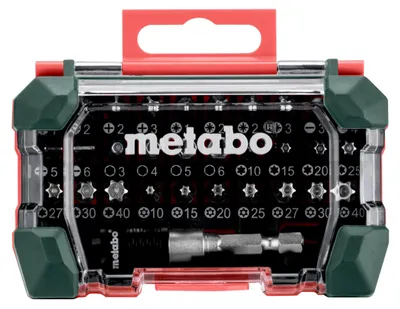 Immagine prodotto di Metabo Bit-Box-SP – 626700000 – Set per lavori di avvitatura di precisione – 32 pezzi