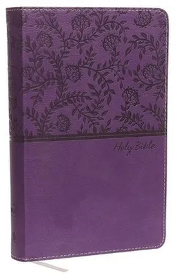 Obrázok produktu pre NKJV, Deluxe Gift Bible, Imitation Leather, Purple, Red Letter Edition