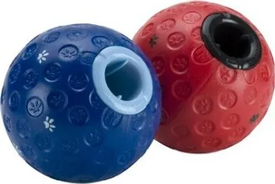 Produktbild von Hundespielzeug BUSTER Treat ball, rot, Größe S