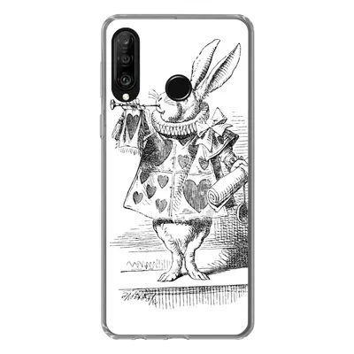 Produktbild von MuchoWow® Handyhülle Schutzhülle Hülle für Huawei P30 Lite Alice im Wunderland Silikon Softcase Handy Hülle - Handyhülle