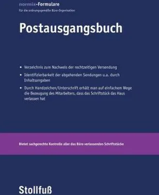 Obrázek produktu pro Postausgangsbuch