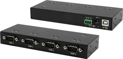 Produktbild von EXSYS GmbH USB 2.0 zu 4S RS-232, Metallgehäuse (EX-13074HM)