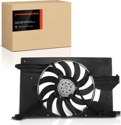 Obrázok produktu pre Frankberg 1x chladič motora s jedným ventilátorom s rámom ventilátora chladiča Opel Meriva Signum Vectra C