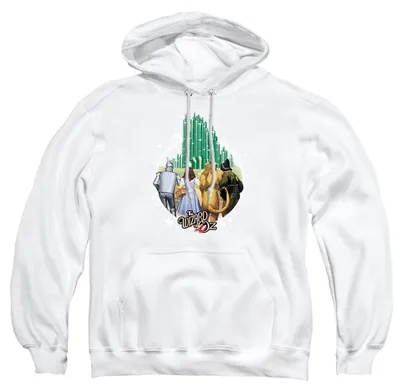 Produktbild von The Wizard Of Oz - Kapuzenpullover für Herren/Damen Uni TV40498 (L) (Weiß)