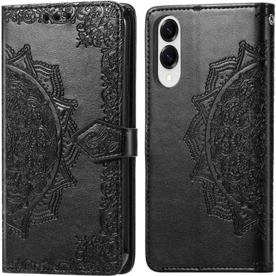 Produktbild von imoshion Mandala Klapphülle Samsung Galaxy S25 Edge - Schwarz