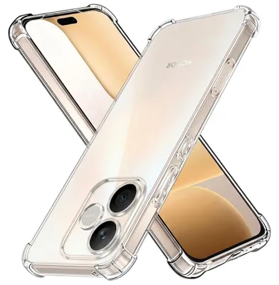 Obrázok produktu pre Techsuit – Odolné, priehľadné silikónové puzdro pre Honor 600 Lite – priehľadné