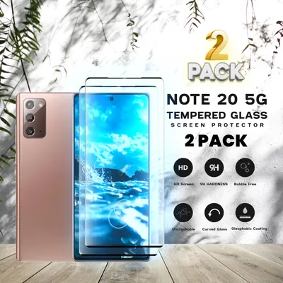 Obrázek produktu pro 2 kusy Samsung Galaxy Note 20 5G - tvrzené sklo 9H - 3D ochrana displeje v super kvalitě