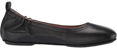 Productafbeelding van FitFlop - "Allegro" ballerina's voor dames, leer, model HD319 (maat 36 EU), zwart