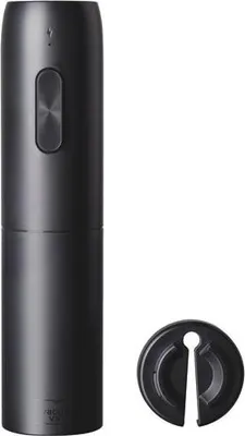 Immagine prodotto di Cavatappi elettrico nero e tagliacapsule Vacu vin 91004606