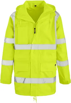 Produktbild von TEXXOR Warnschutz Regenjacke BARRIE Gr. M  gelb