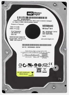 Produktbild von Western Digital WD2500AAKS 250GB SATA HDD