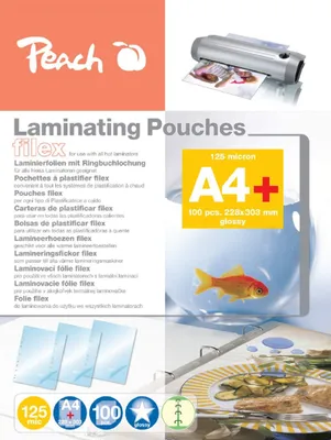 Produktbild von Peach 510690, Transparent, A4, 100 Stück(e)